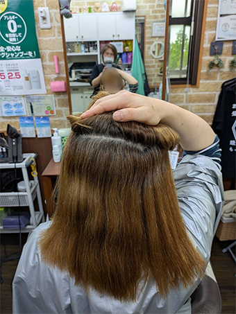 トリートメント施術例